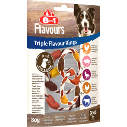 8in1 FLAVOURS Triple Flavour Rings XS/S
