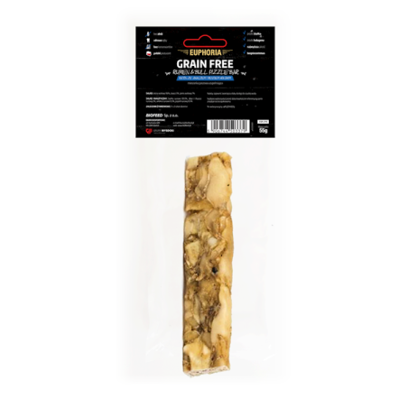 Biofeed, Baton dla psa ze żwaczem i penisem wołowym, 12 cm
