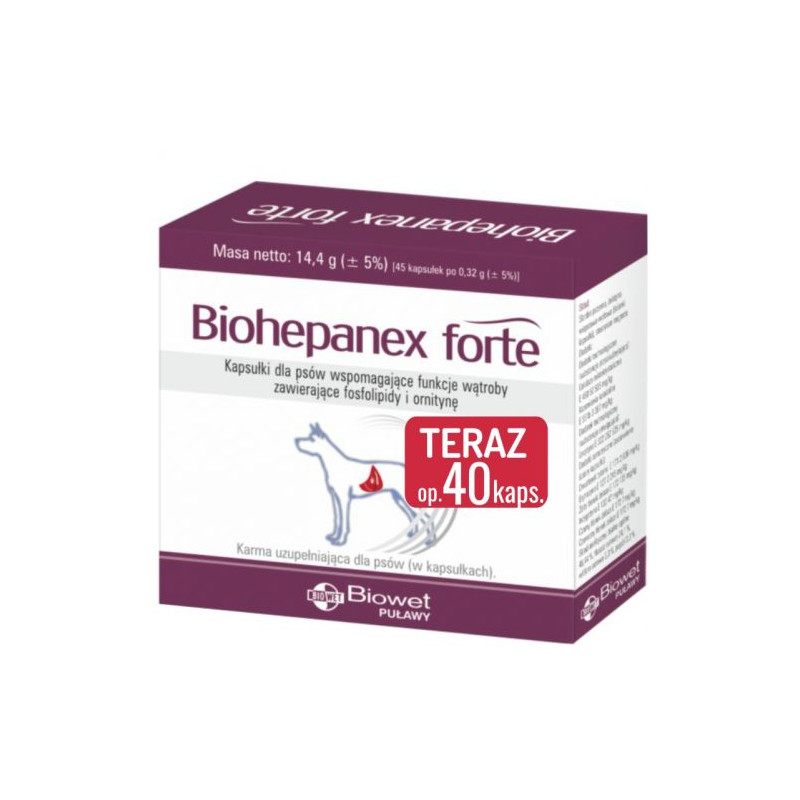 Biohepanex forte, wspomagające funkcje wątroby