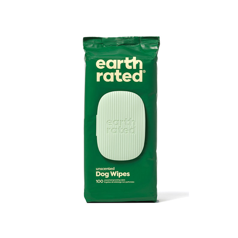 EARTH RATED, Chusteczki Bezzapachowe 100 szt.