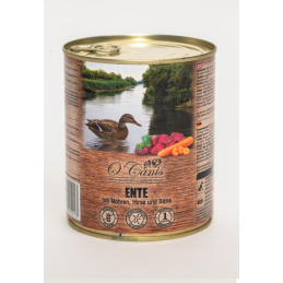 O'Canis, pies, kaczka z marchewką, puszka 800 g