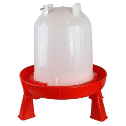 Poidło dla drobiu 10 litrów, zakręcane, z nóżkami