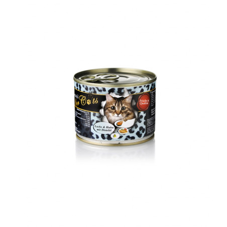 O'Canis, kot, Kurczak, łosoś i olej szafranowy, 200 g
