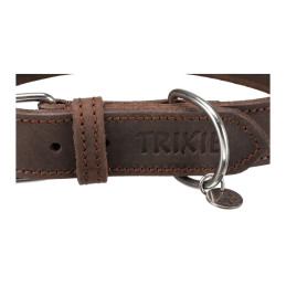 Trixie, Obroża Rustic z grubej skóry, L