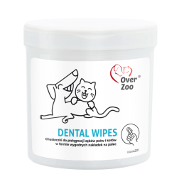 Over Zoo, DENTAL WIPES - Chusteczki do pielęgnacji zębów, 50 szt