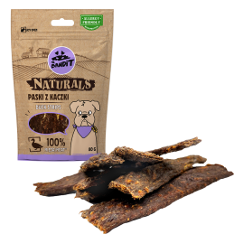 Mr. Bandit, Naturals, paski z kaczki, 80 g