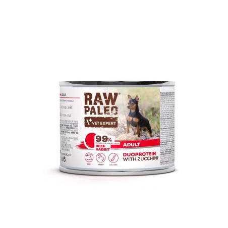 Vet Expert, Raw Paleo Beef&Rabbit, Adult, 200 g
