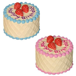 Kerbl, zabawka dla psa, winylowy tort, 10 cm