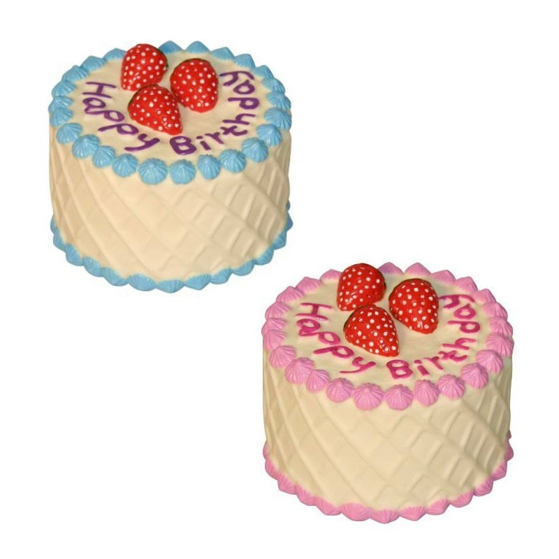 Kerbl, zabawka dla psa, winylowy tort, 10 cm