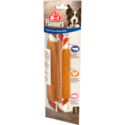 8in1 Triple Flavour żeberka do żucia dla psa 140 g