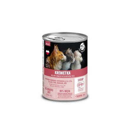 Pet Republic dla kotów kawałki z krewetką 400 g