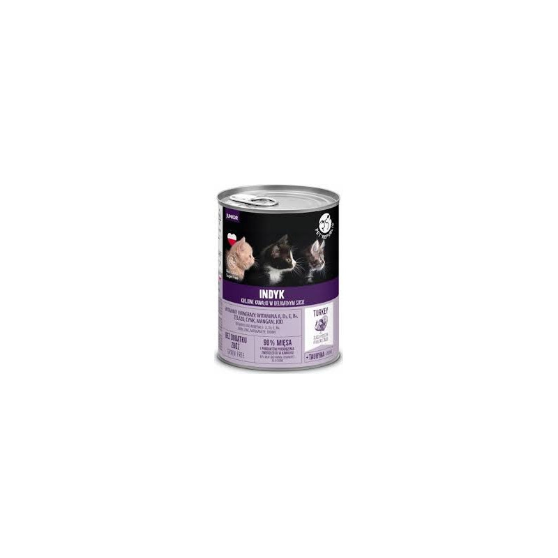 Pet Republic dla kotów JUNIOR kawałki z indykiem 400 g