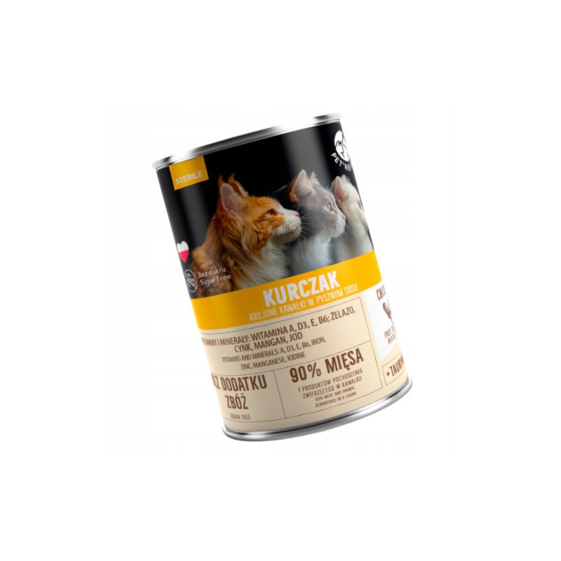Pet Republic Karma koty sterylizowane Kurczak 400 g