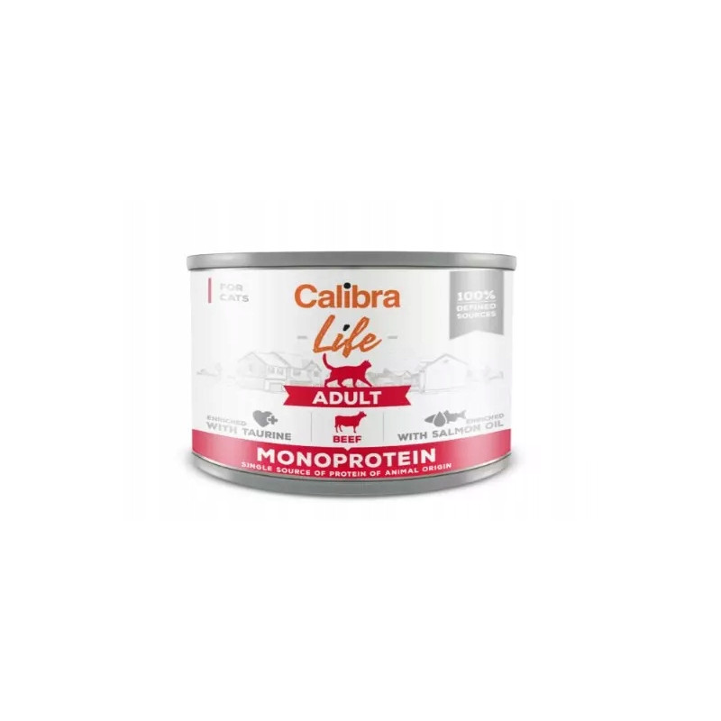 Calibra life, wołowina dla kotów, 200 g, 126332