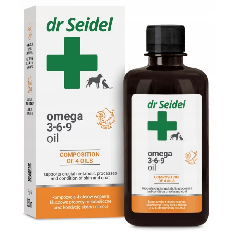 Dr Seidel, Omega 3-6-9 oil, 250 ml