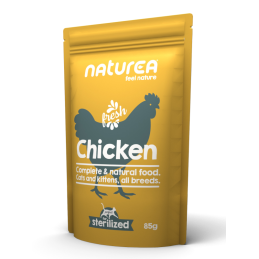 Naturea Sterilized Kurczak, saszetka 85 g