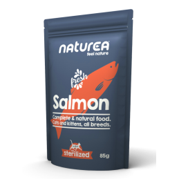 Naturea Sterilized Łosoś, saszetka 85 g