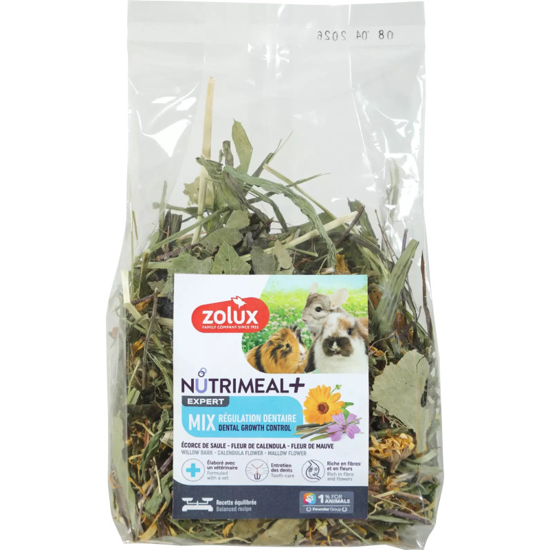 ZOLUX Mieszanka regulacja zębów, gryzonie, NUTRIMEAL MIX 100 g