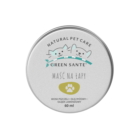 JM Sante Green sante maść na łapy 60ml naturalna