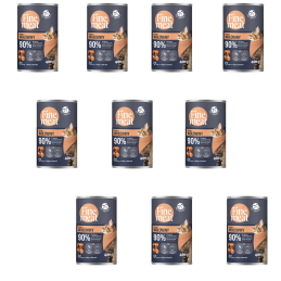 Zestaw Pet Republic, FineMeat kot, wołowina, 10 x 400 g