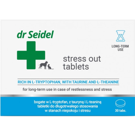 Dr Seidel Stress out 30 tabl do długotrwałego stosowania w stanach stresu