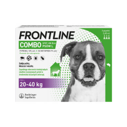 FRONTLINE COMBO psy L (20-40kg) 3 pipety