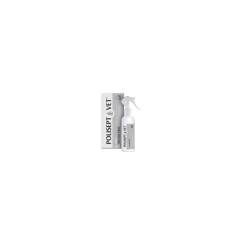 JM Sante, Polisept Silver, spray do pielęgnacji ran dla psa i kota, 200ml