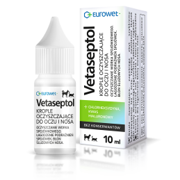 Eurowet, Vetaseptol, krople 10 ml