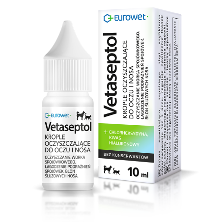 Eurowet, Vetaseptol, krople 10 ml