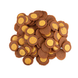 Hau&Miau, Pausesnack talarki królicze o smaku sera, 500g  przysmak dla psa,