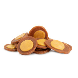 Hau&Miau, Pausesnack talarki królicze o smaku sera, 500g  przysmak dla psa,