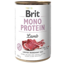 Brit, mono protein, dla psa, jagnięcina, puszka 400 g