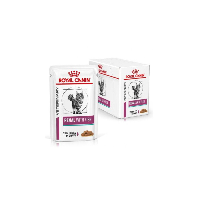 Royal Canin, Renal with Fish, kot, 85 g