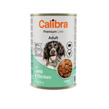 Calibra premium adult dog Lamb&Chicken 1240g