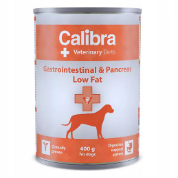 Calibra VD, dog gastrointestinal&Pancreas Low Fat 400 g, 700009