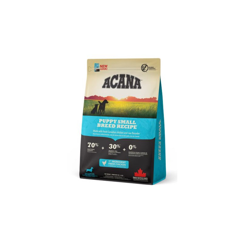 Acana Puppy small breed, dla szczeniaków ras małych, 2 kg