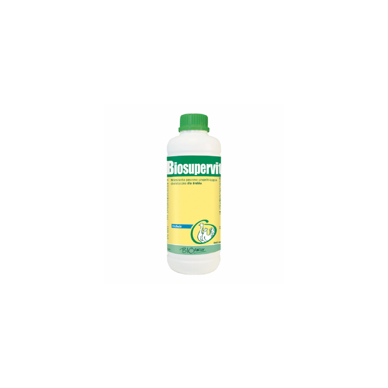 Biofaktor Biosupervit, witaminy dla drobiu, 1litr
