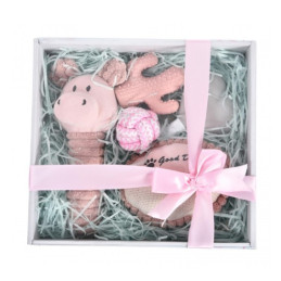 Barry King, Zestaw prezentowy dla psa, szczeniaka 5w1 różowy