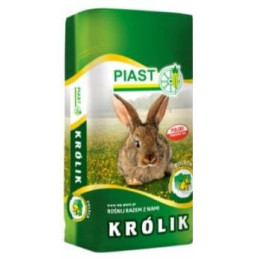 Piast, pasza Królik Junior, 25 kg