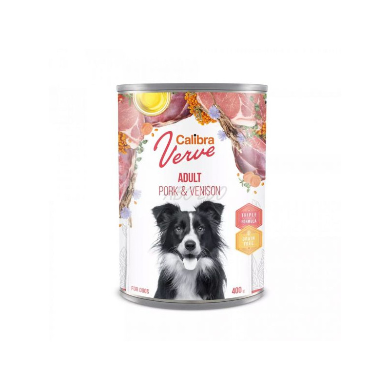 Calibra Verve, pork and vension, puszka 400 g