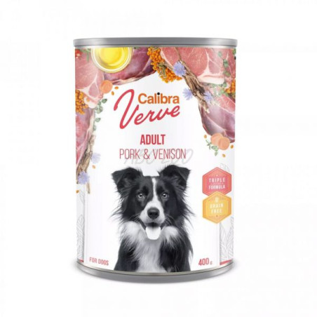Calibra Verve, pork and vension, puszka 400 g