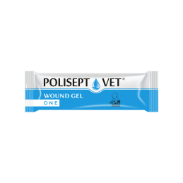 Polisept vet wound gel one 5 ml