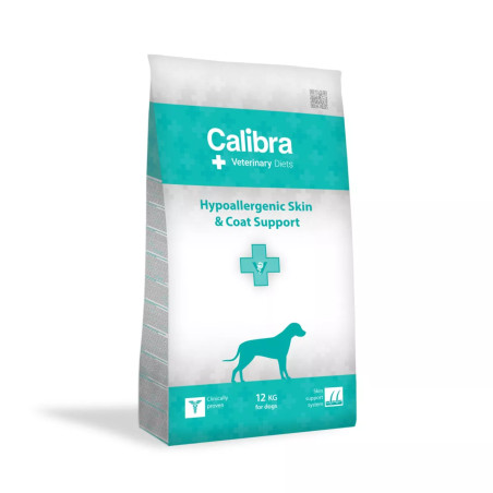 Calibra VD, Hypoallergenic Skin&Coat Support, pies, 12 kg 107766
