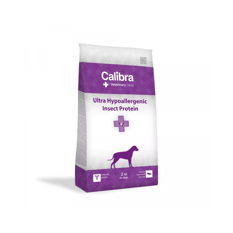 Calibra VD, Ultra Hypoallergenic Insect Protein, pies, 2 kg, 123762