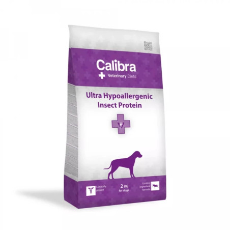 Calibra VD, Ultra Hypoallergenic Insect Protein, pies, 2 kg, 123762