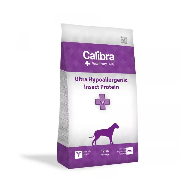 Calibra VD, Ultra Hypoallergenic Insect Protein, pies, 12kg 123761