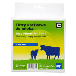 Can Agri, filtr krążkowy 125mm 100szt