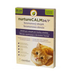 NurtureCalm 24/7 Feline Pheromone Collar- obroża feromonowa uspokajająca dla kota 38 cm