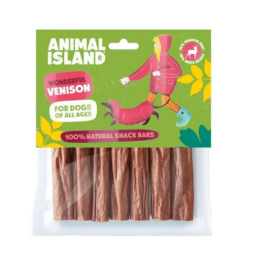 Animal Island, kabanos z jelenia 7 sztuk przysmak