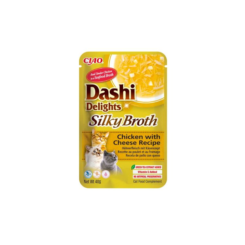 Inaba Cat Dashi Delights Silky Chicken Cheese 40g